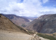 Abstieg Nala Tibet